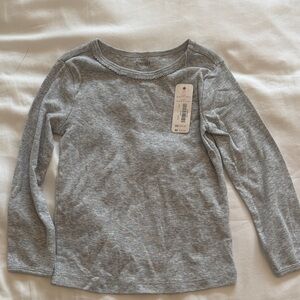 Gymboree Heather Gray Long Sleeve Tee